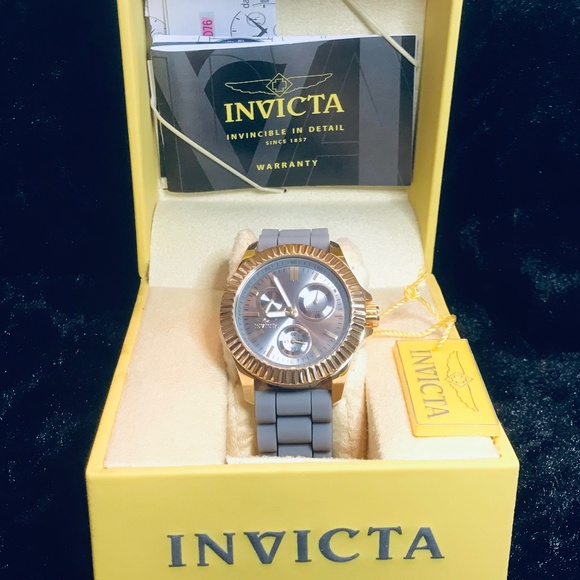 Invicta Gold and Gray Women's Watch - Picture 5 of 10